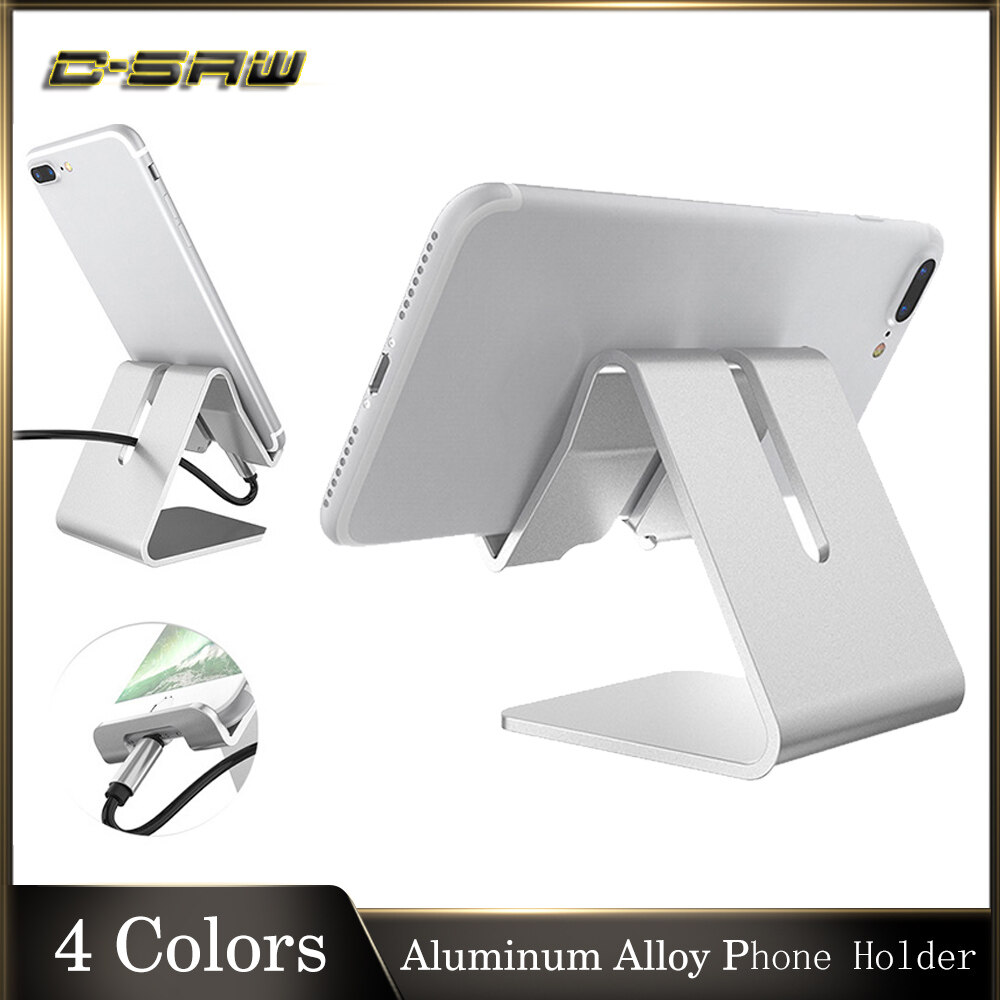 C-SAW Phổ Điện Thoại Di Động Chủ Bảng Đứng Hợp Kim Nhôm Kim Loại Tablet