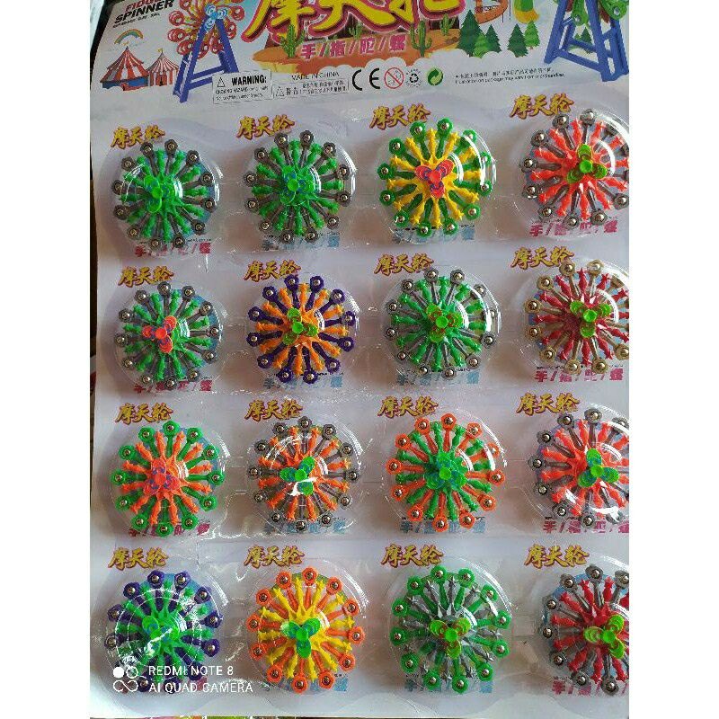 Vỉ 16 con quay spinner loại cực đẹp