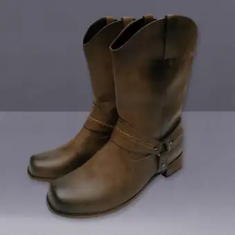 cowboy boots with straps