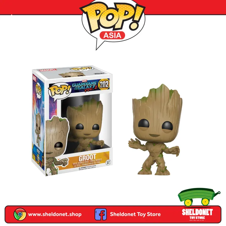 funko pop groot guardians of the galaxy 2