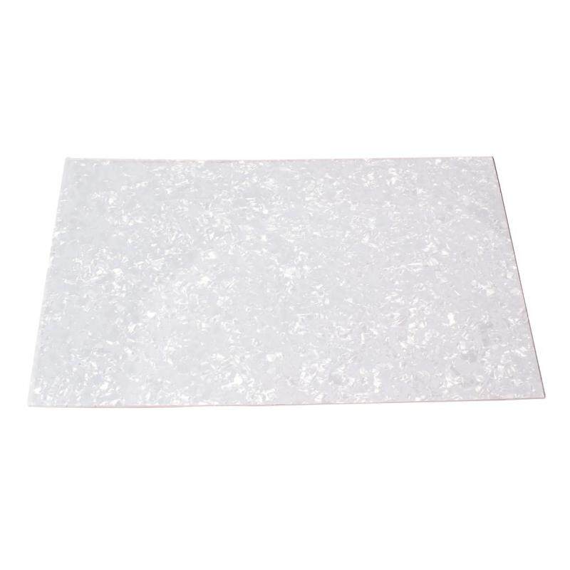 Baoblade White Guitar Bass Pickguard 3-Ply Blank Material DIY Scratch Plate Sheet Malaysia