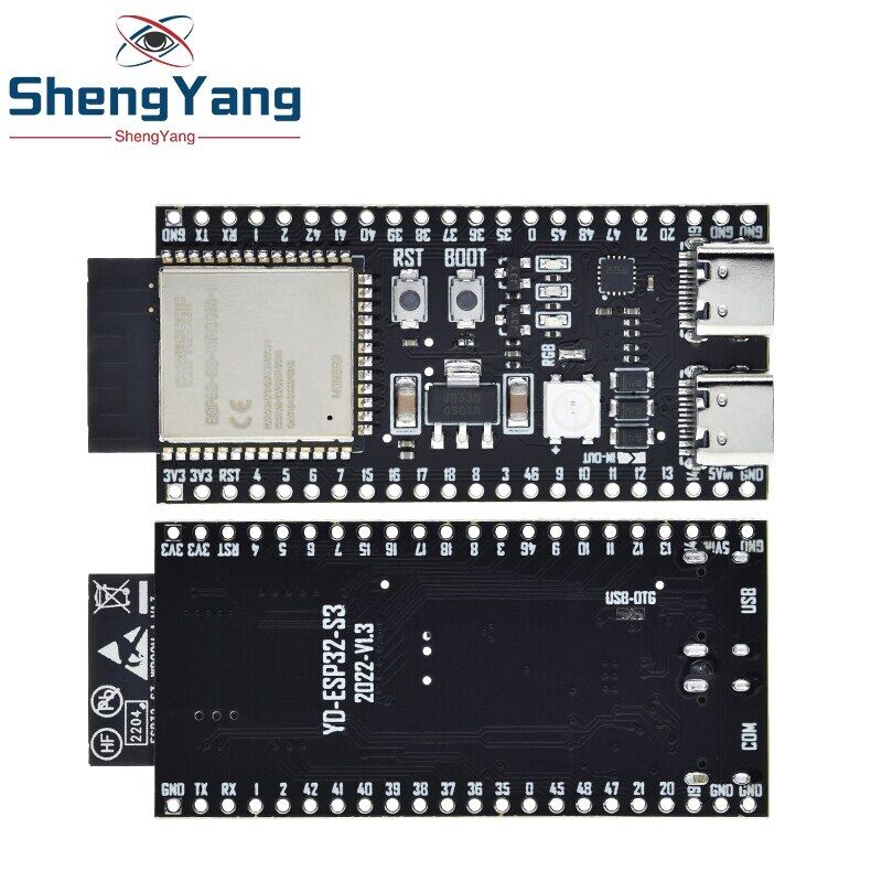 ESP32 / ESP32-S3 +Bluetooth Internet Of Things Dual Type-C Development Board Core Board ESP32-S3-Devkit C N8R2 For Arduino