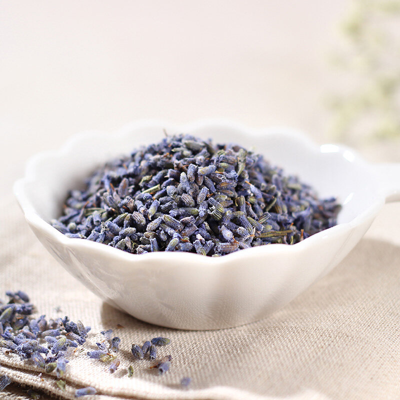 (Chinese Tea) Lavender Glass Bottle-50g
