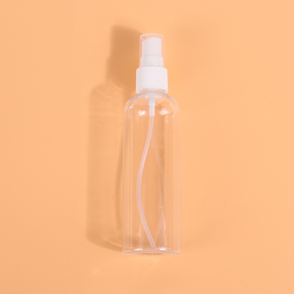 12 Size Transparent Empty Spray Bottles, 30ml/50ml/100ml Plastic Mini