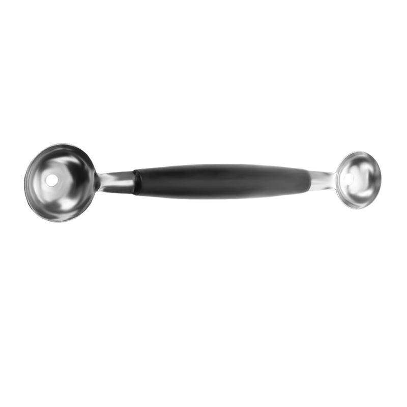 Double Ended Headed Fruit Icecream Ball Spoon Melon Baller Parisienne
