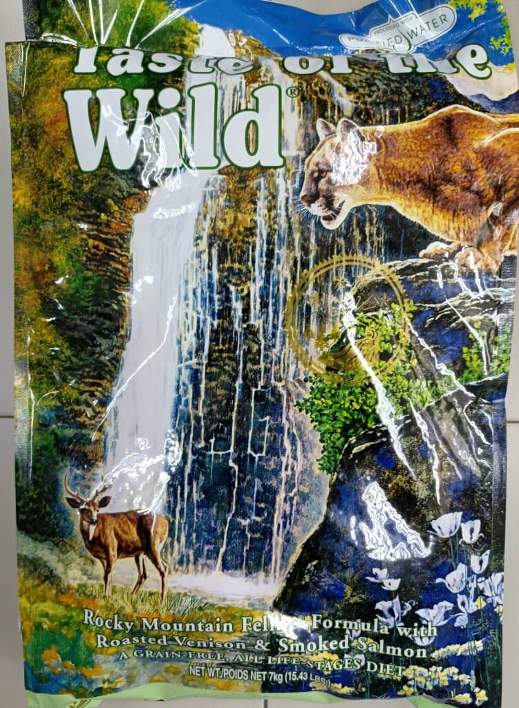 review makanan kucing taste of the wild