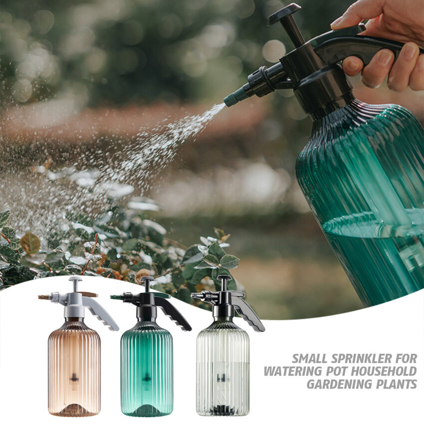 2000ml Plant Flower Watering Pot Spray Bottle Houseplant Watering Can Air Pressure Nozzle Portable Waterer Sprinkler Flowers Kettle Garden Watering Tools