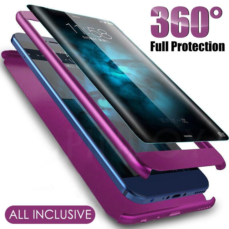 360 full cover phone case for samsung galaxy s10 s9 s8 plus s7 edge note 9 8 10 shockproof case for s8 s9 plus protactive cover