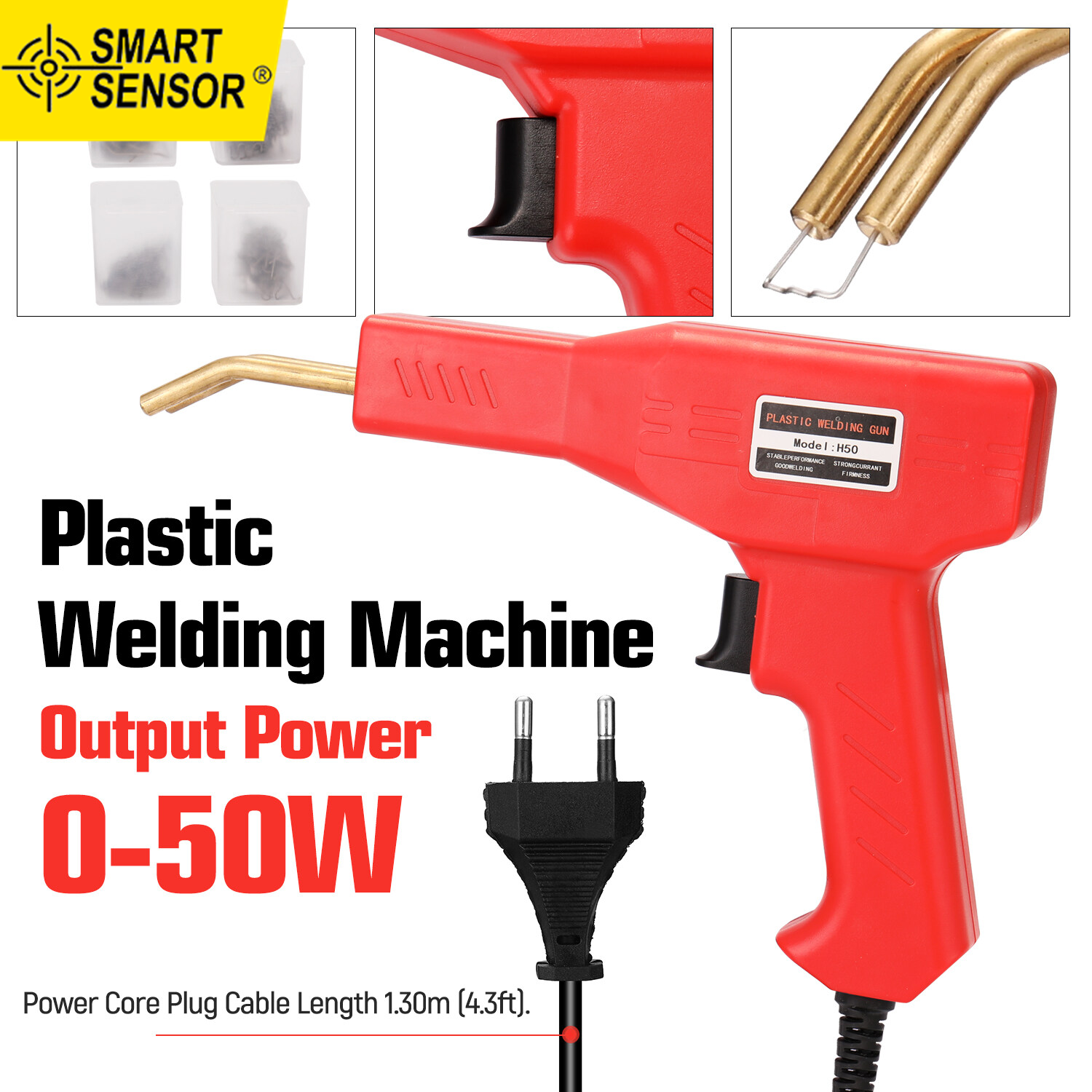 Handy Plastics Welders Garage Tools Hot Staplers Machine Staple PVC Repairing Machine Car Bumper Repairing Stapler Welding Tool