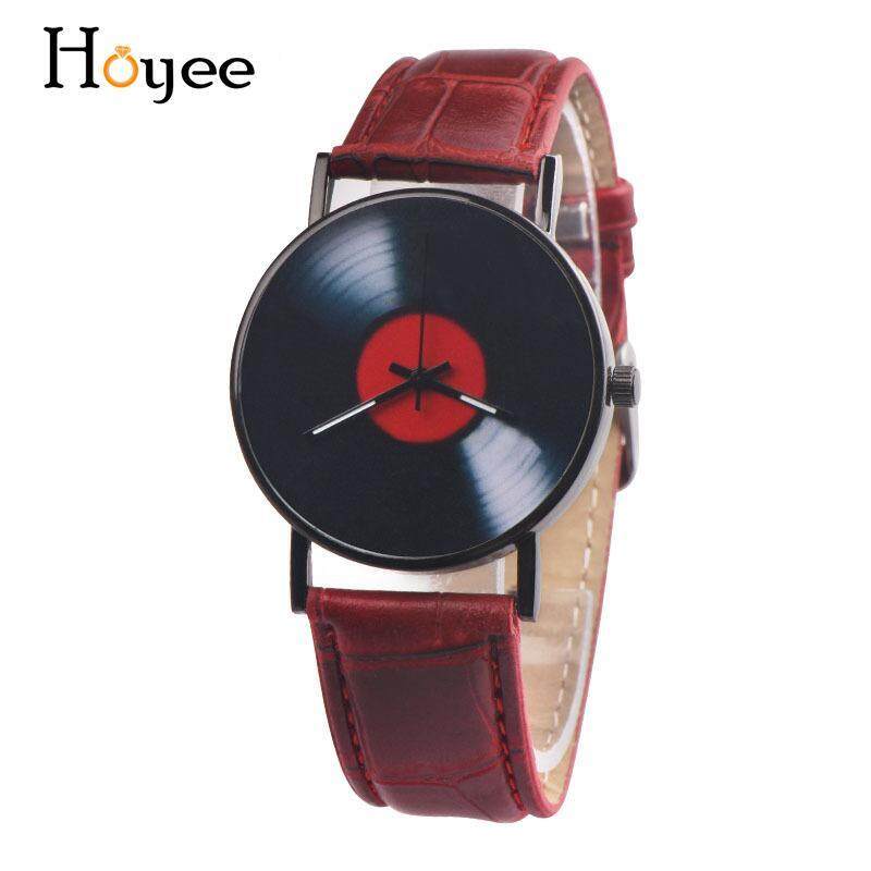 Nơi bán Hoyee Hợp Thời Trang Nam Mặt Tròn Dây Analog Đồng Hồ Thạch Anh Dây Da PU Dây Đeo Đồng Hồ Quà Tặng