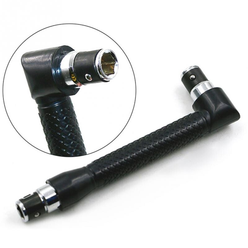 L-shape Mini Double Head Socket Wrench Suitable for Routine Screwdriver Bits Utility Tool