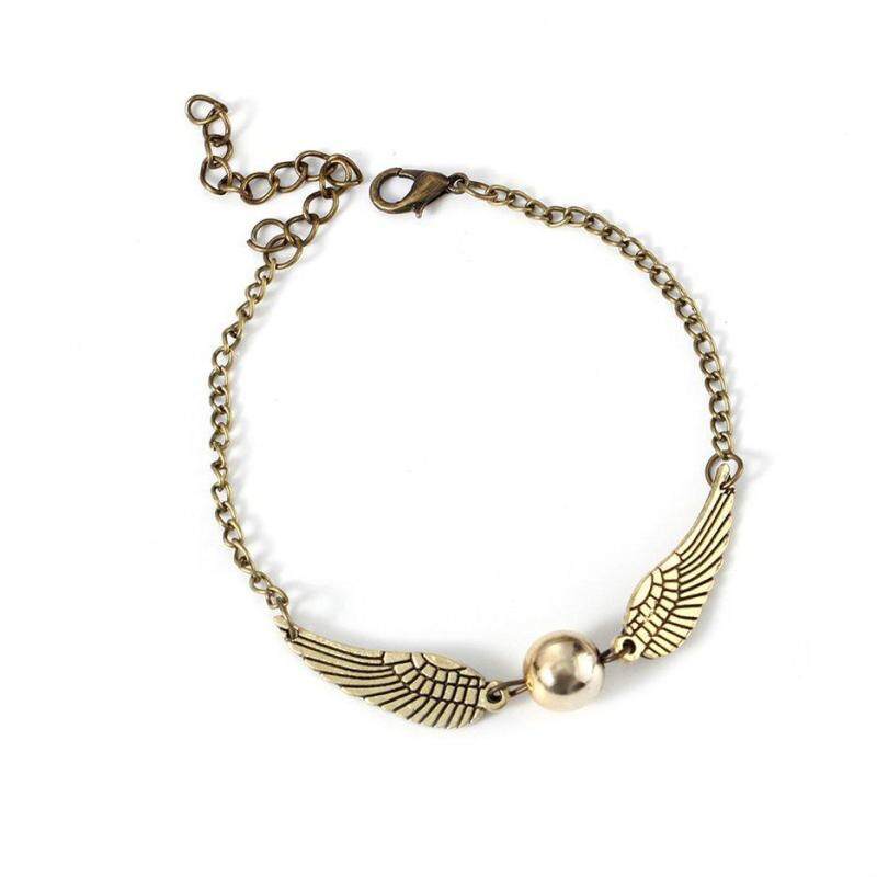 Hot Sellers Jewelry Woman Retro Snitch Pocket Pulseras Wings Kids Bracelet Girls Malaysia
