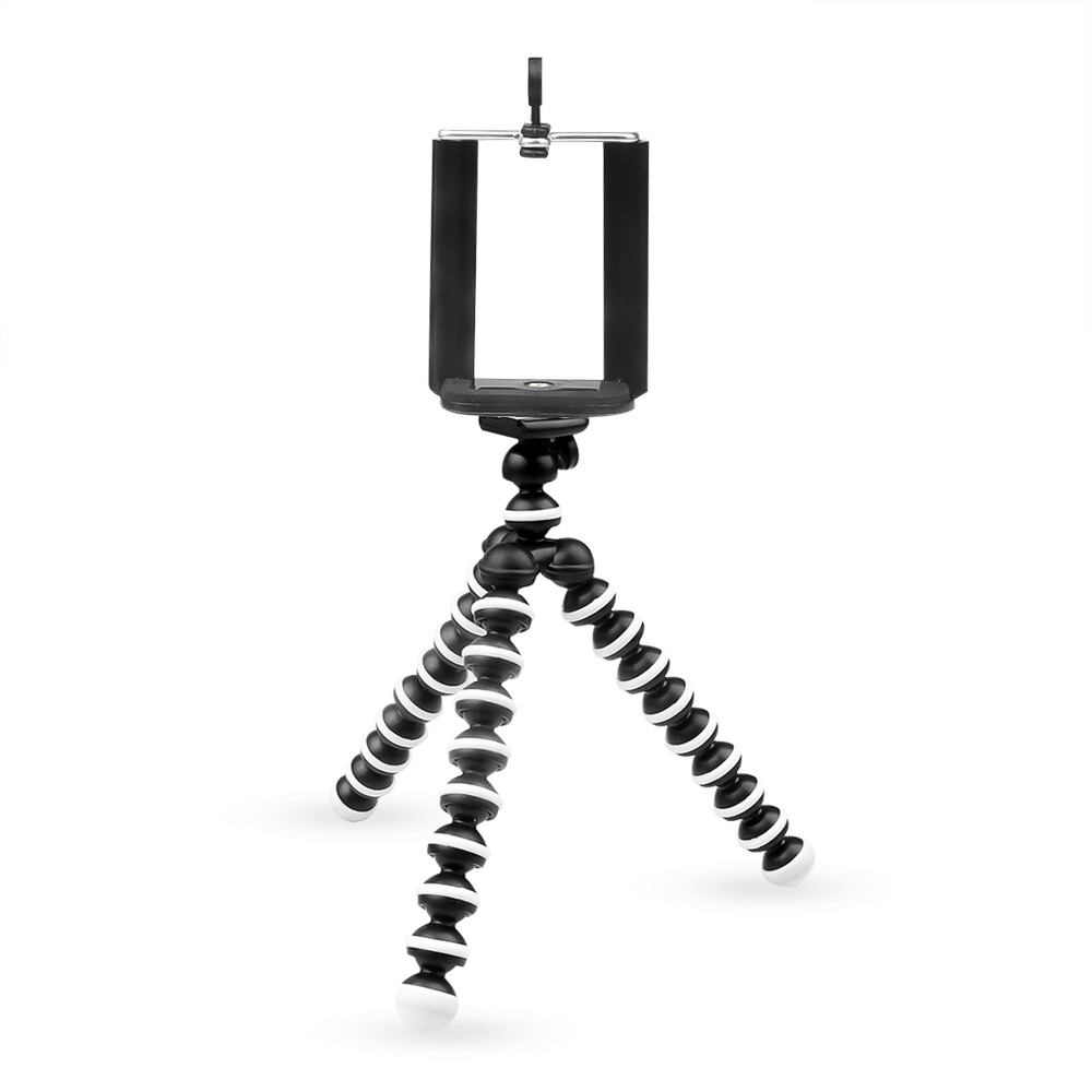 JTKE Octopus Tripod Holder Mobile Phone Tripod Gorillapod For phone Universal Smartphone Sports Camera Stand With Clip