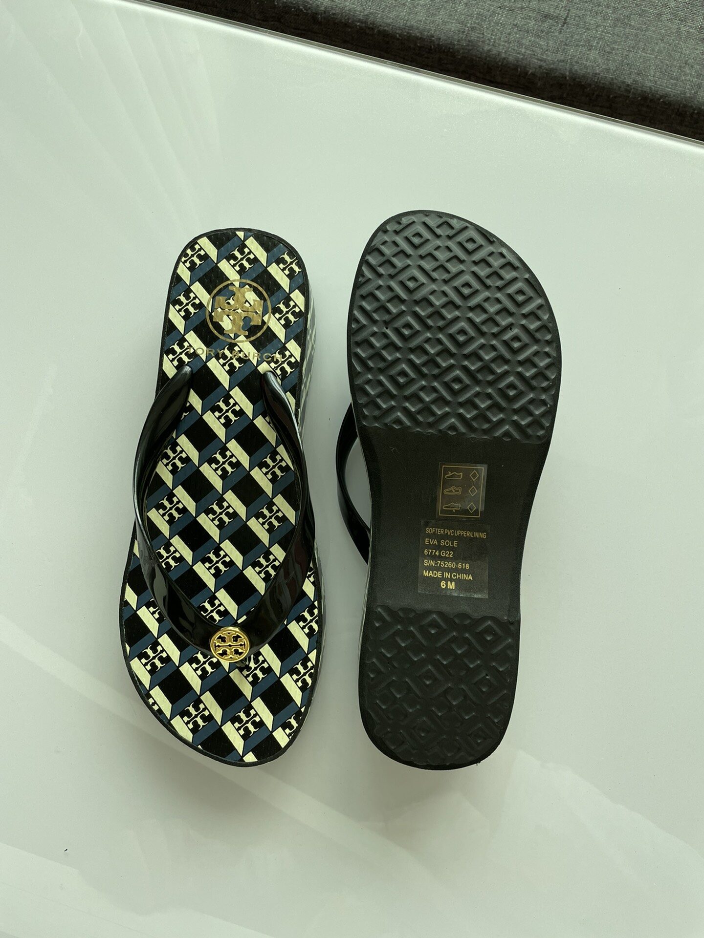 Tory burch 2022 Women's flip flops Shoes Slides
