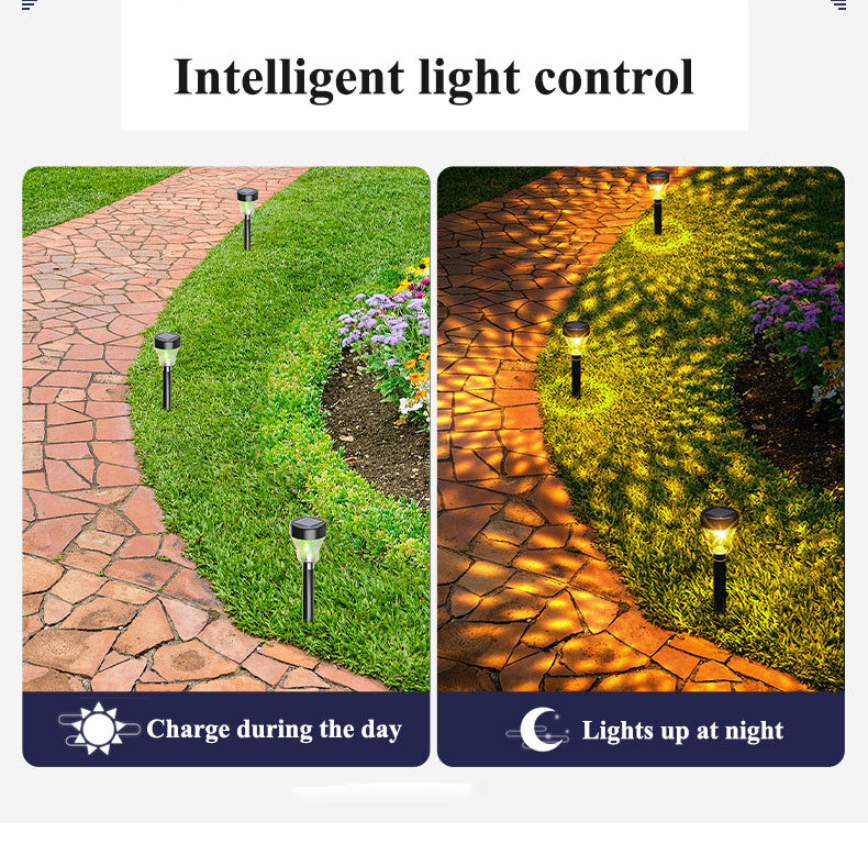 YONUO Đèn LED năng lượng mặt trời  cảm biến trang điều khiển ánh sáng thông minh trang trí ngoài trời-INTL