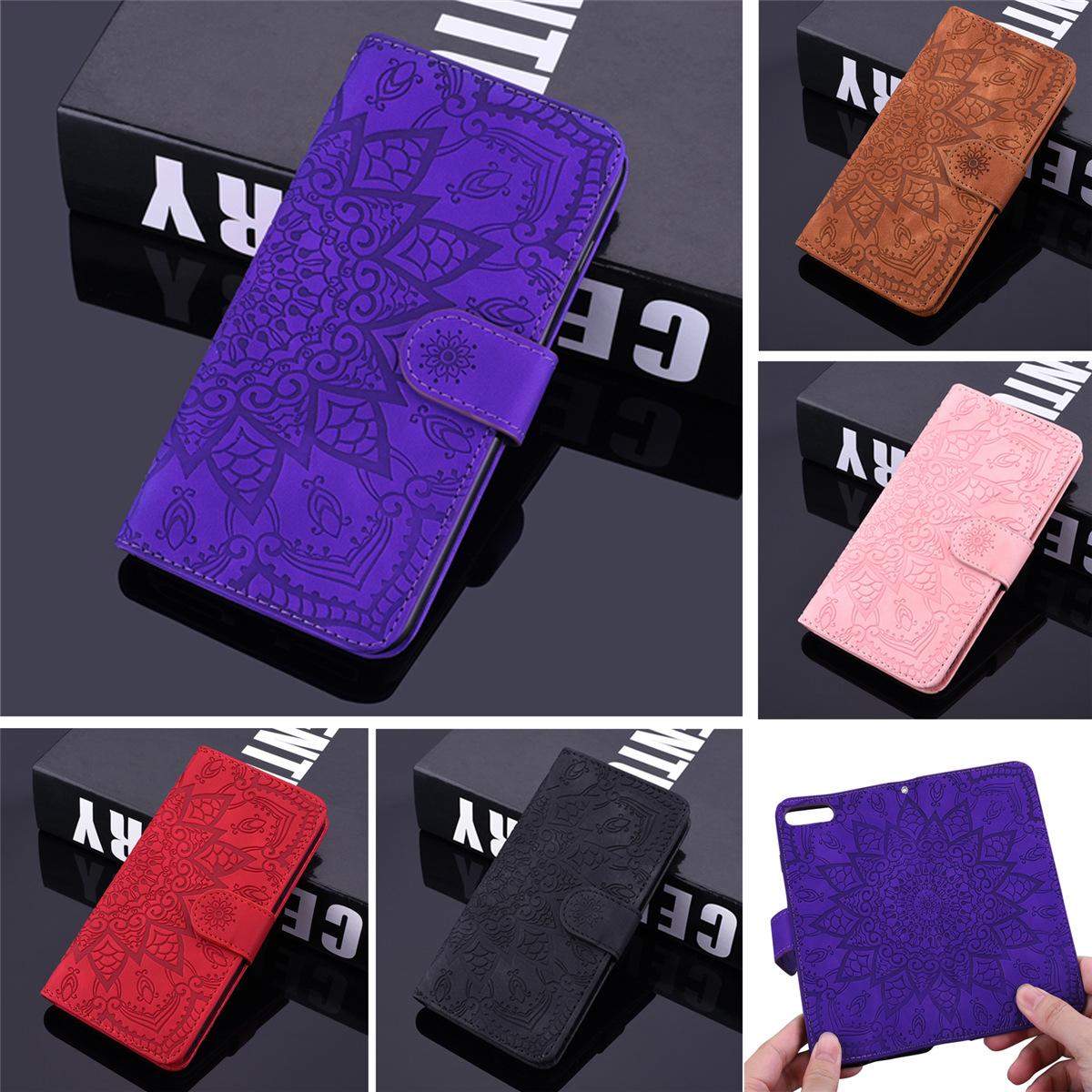 Cho Samsung A9 2018 Leather Case, Wallet vỏ điện thoại ánh sáng Slim Flip Folio Bìa Durable Shell chính hãng Matte da bò cảm thấy, với chân đế và khe cắm thẻ tiền mặt dây đeo cổ tay