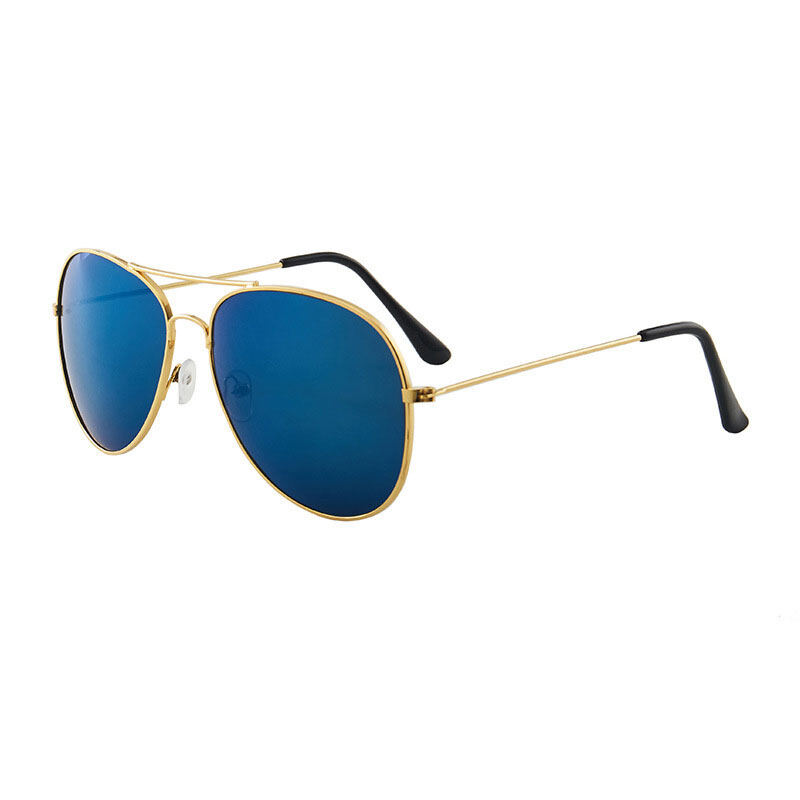Sunglasses Metal Color Film Large Frame Toad Sunglasses Fashion Polarized Sun Glasses PTQ