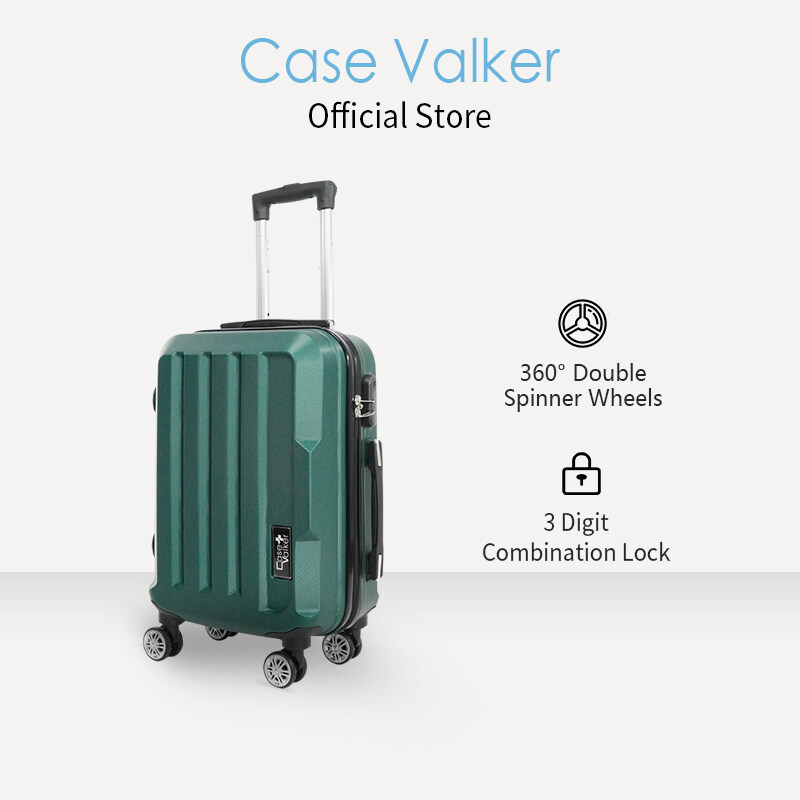 Case Valker Fashion Gorgeous 24 inch ABS Hard Case Luggage Bag 24 Ultra Light Weight Suitcase Lazada