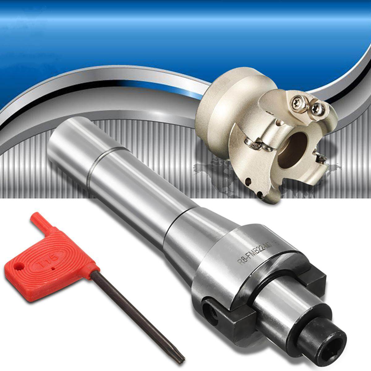 R8 FMB22 ARBOR Morse Côn + EMR 5R50-22 Mặt Cối Xay Cắt + T15 Cờ lê Dụng Cụ