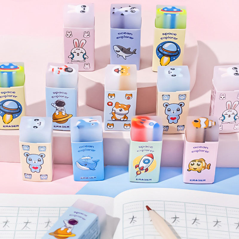 Creative Astronaut Eraser Student Rubber Eraser Tools Stationery