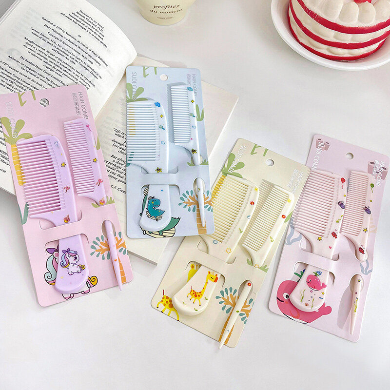 Lovely Cartoon Hair Comb Set with Comb