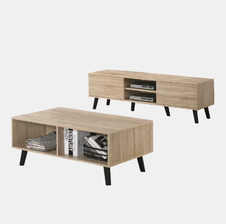 Ready Stock Tv Cabinet 5 Coffee Table Delia Living Room Set Ruang Tamu Lazada Delia Living Room Set Ruang Tamu
