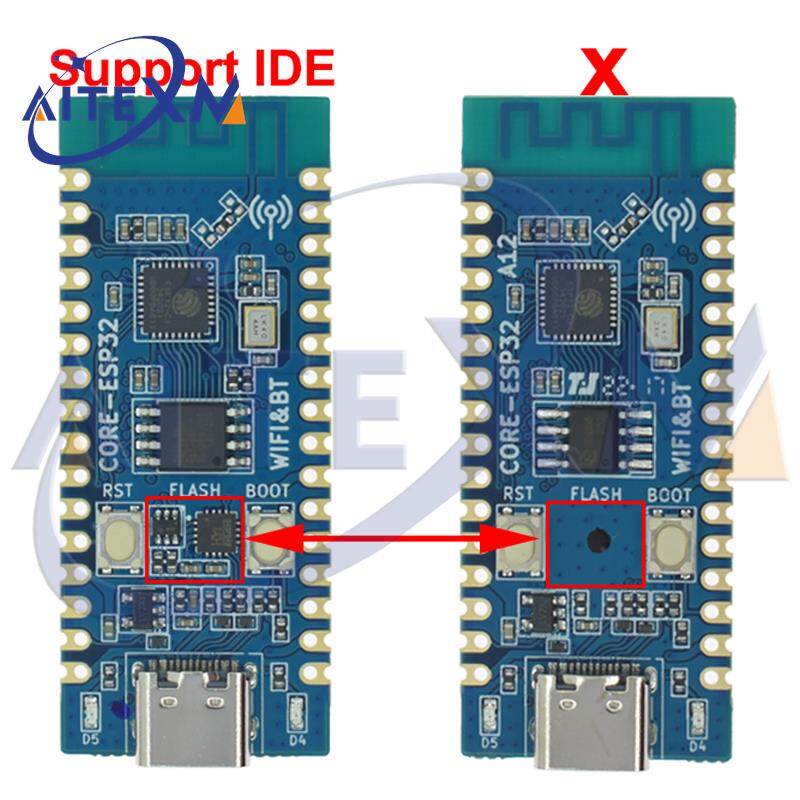 Bo Mạch Phát Triển ESP32 Bo Mạch Lõi LCD ESP32 C3 Ăng Ten 2.4G Gắn Trên Bo Mạch 32Pin IDF + Bluetooth CH343P Cho Arduino Microprython