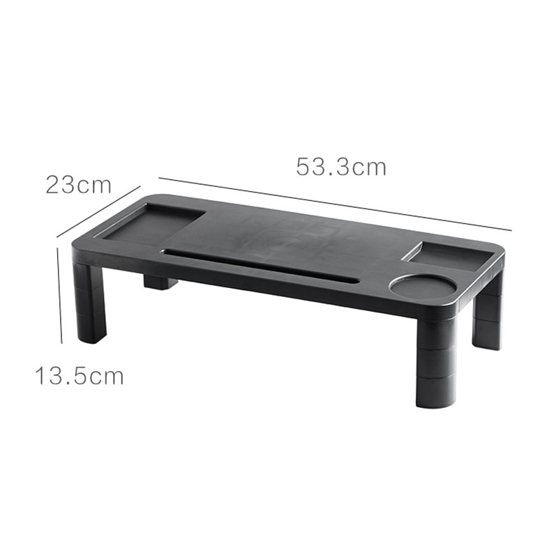 CNMF 1pcs Adjustable Computer Shelf Screen Base TV Monitor Stand Desktop Organizer