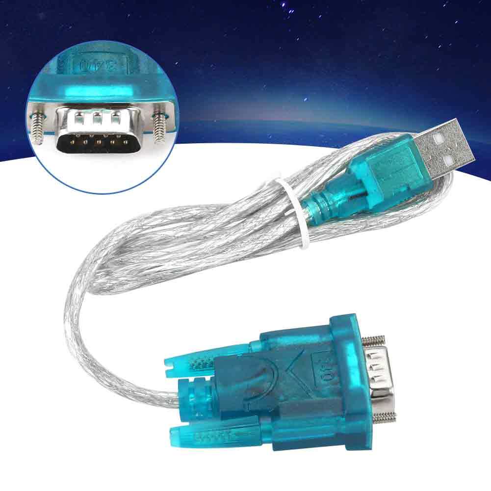 USB to RS232 Programming Cable USB to 232 Serial PLC Programming Cable Adapter Convertor