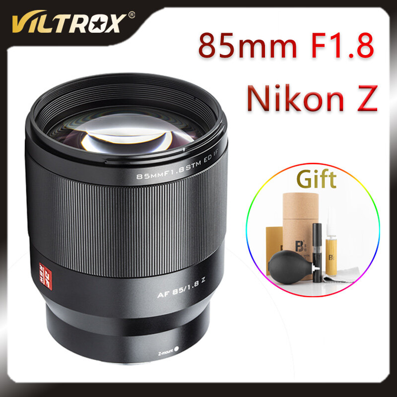 VILTROX 85mm Z STM Auto Focus Fixed focus Lens AF For Nikon Lens  Camera Z Mount Z50 Z6 Z6II Z7 II