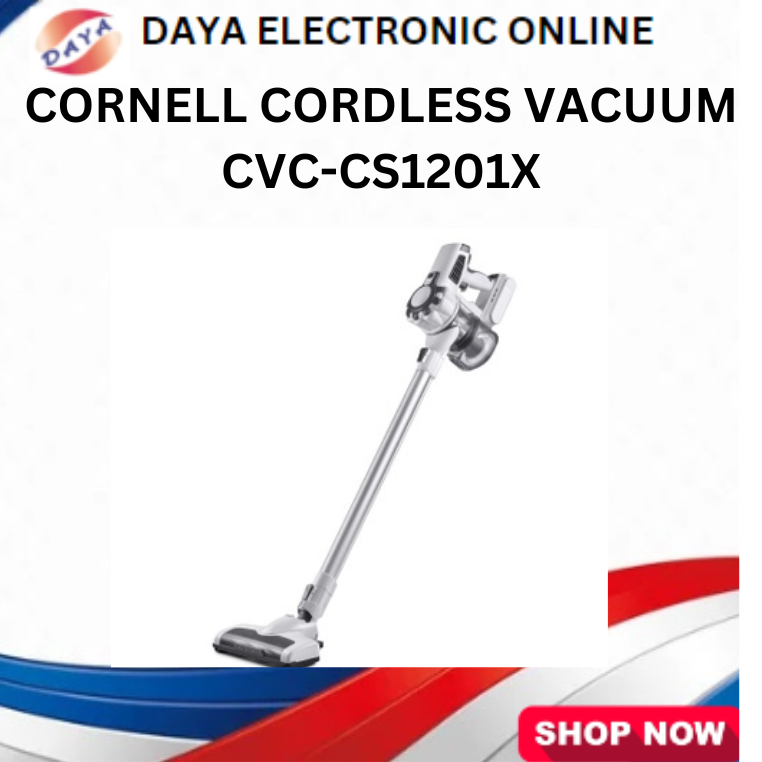 CORNELL 2IN1 CORDLESS HANDHELD & STICK VACUUM CLEANER (DC MOTOR