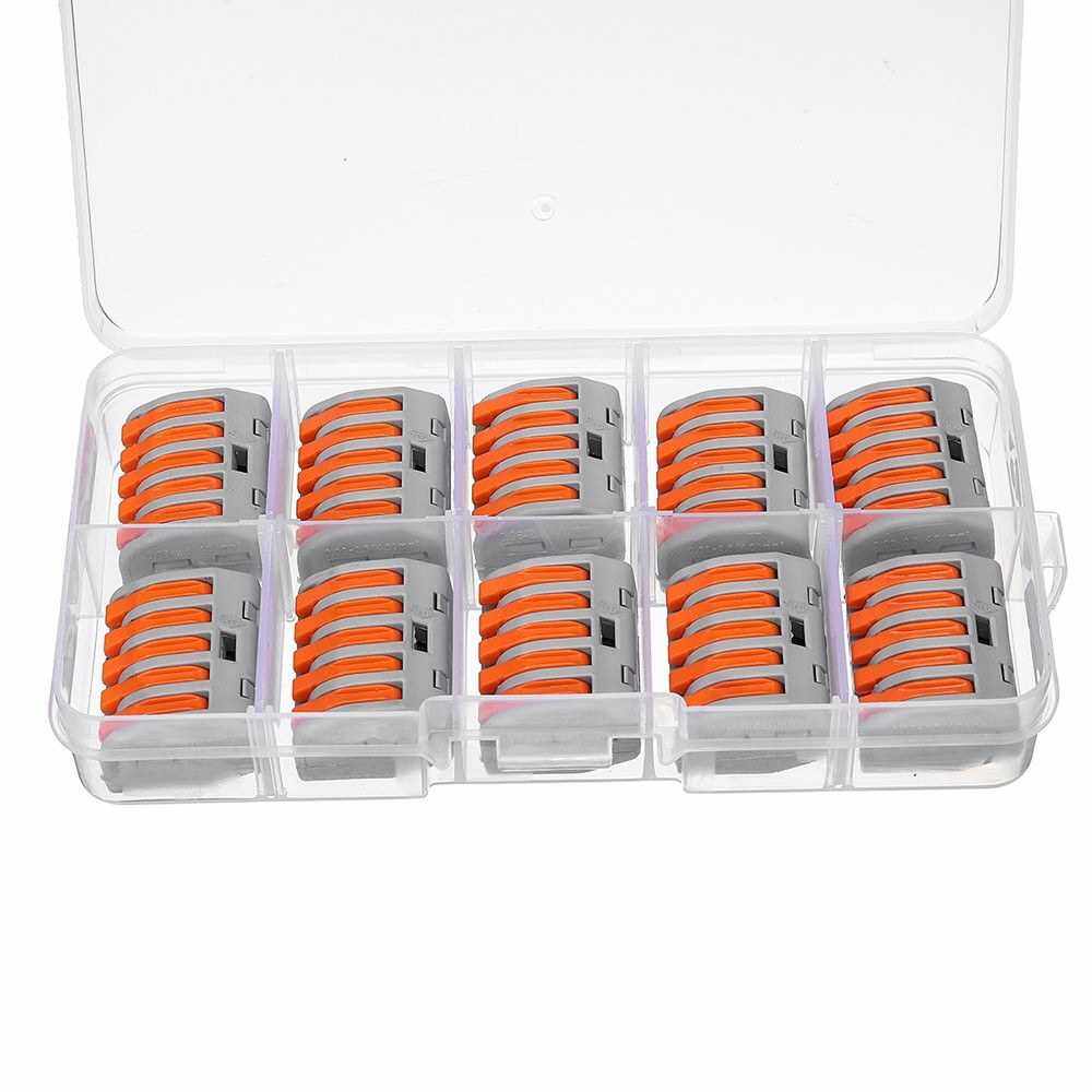 10Pcs 5Pins Universal compact wire wiring connector conductor terminal