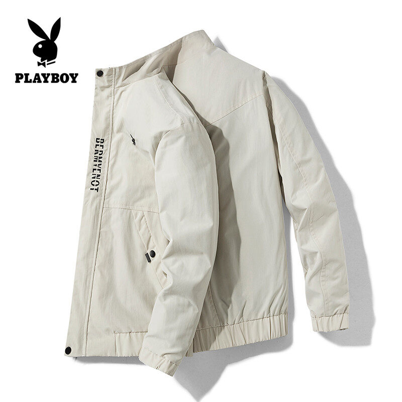 PLAYBOY Fashion Retro Men's Jacket New Korean Trend Men's Lightweight Top Men's Jacket