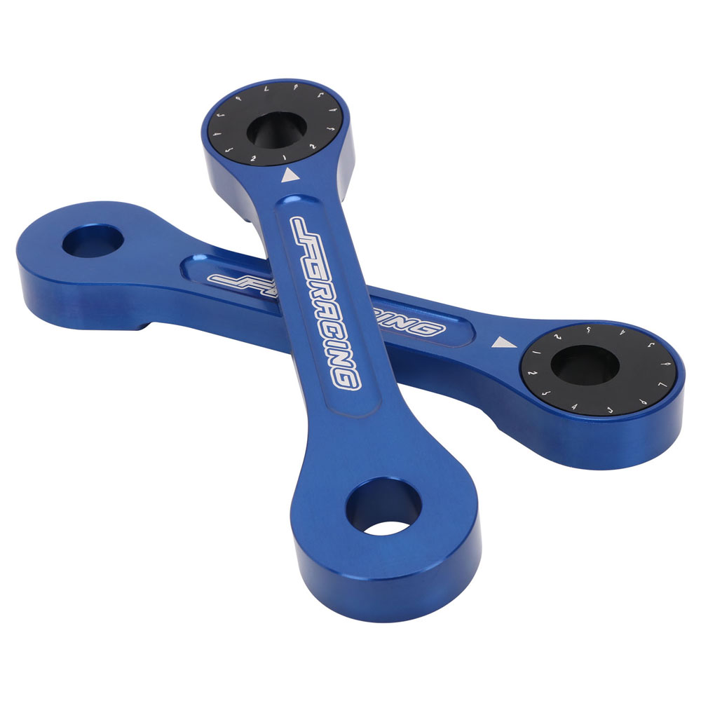 JFG RACING Motorcycle Adjustable Lowering Link Kit for SUZUKI DRZ400 ...