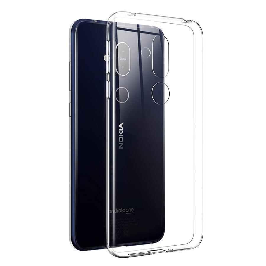Ốp Lưng Silicon Trong Suốt Cho Nokia X7, Ốp Lưng Nokia 8.1