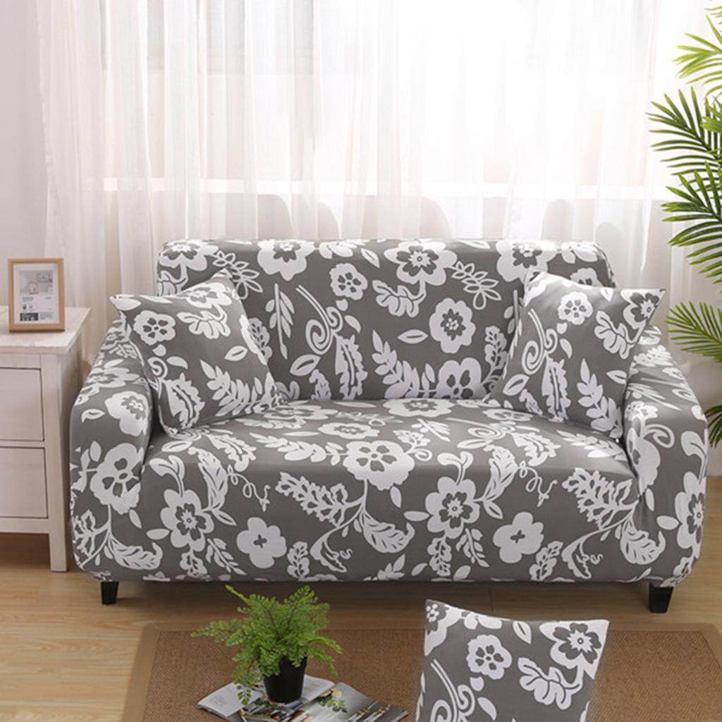 Perfk Stretch 3 Seater Sofa Cover Chair Couch Slipcover Perfk Stretch 3 Seater Sofa Cover Chair