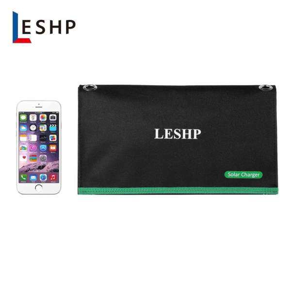 L * ESHP 15 W Năng Lượng Mặt Trời với 2 CỔNG USB Sạc hiệu quả Cao Lượng Mặt Trời Tế Bào cho Điện Thoại Thông Minh Máy Tính Bảng Bất Kỳ các Thiết Bị USB