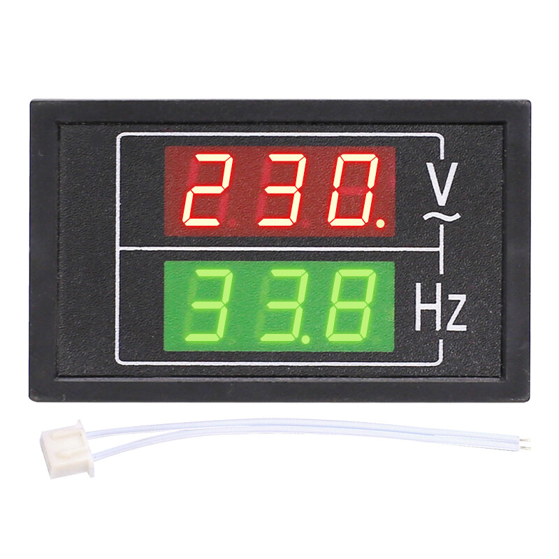 AC80-500V DL85 Đồng Hồ Đo Điện Áp Hiển Thị Kép 100A 60A Đồng Hồ Đo Tần Số Máy Dò Ampe Kế Vôn Kế LED Ampe Kế AC