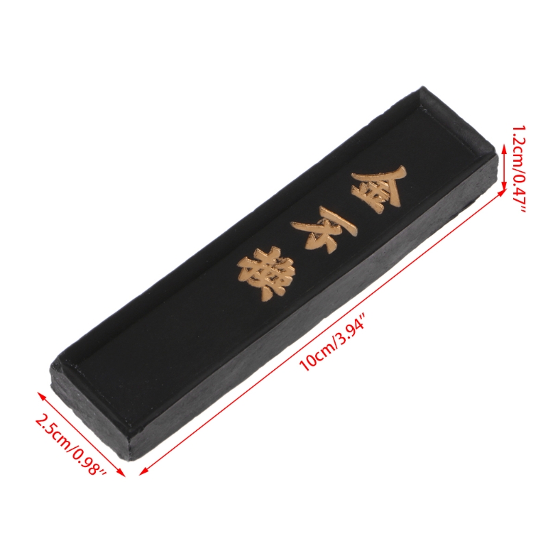 Drawing Writing Ink Stick Block Black For Chinese Japanese Calligraphy