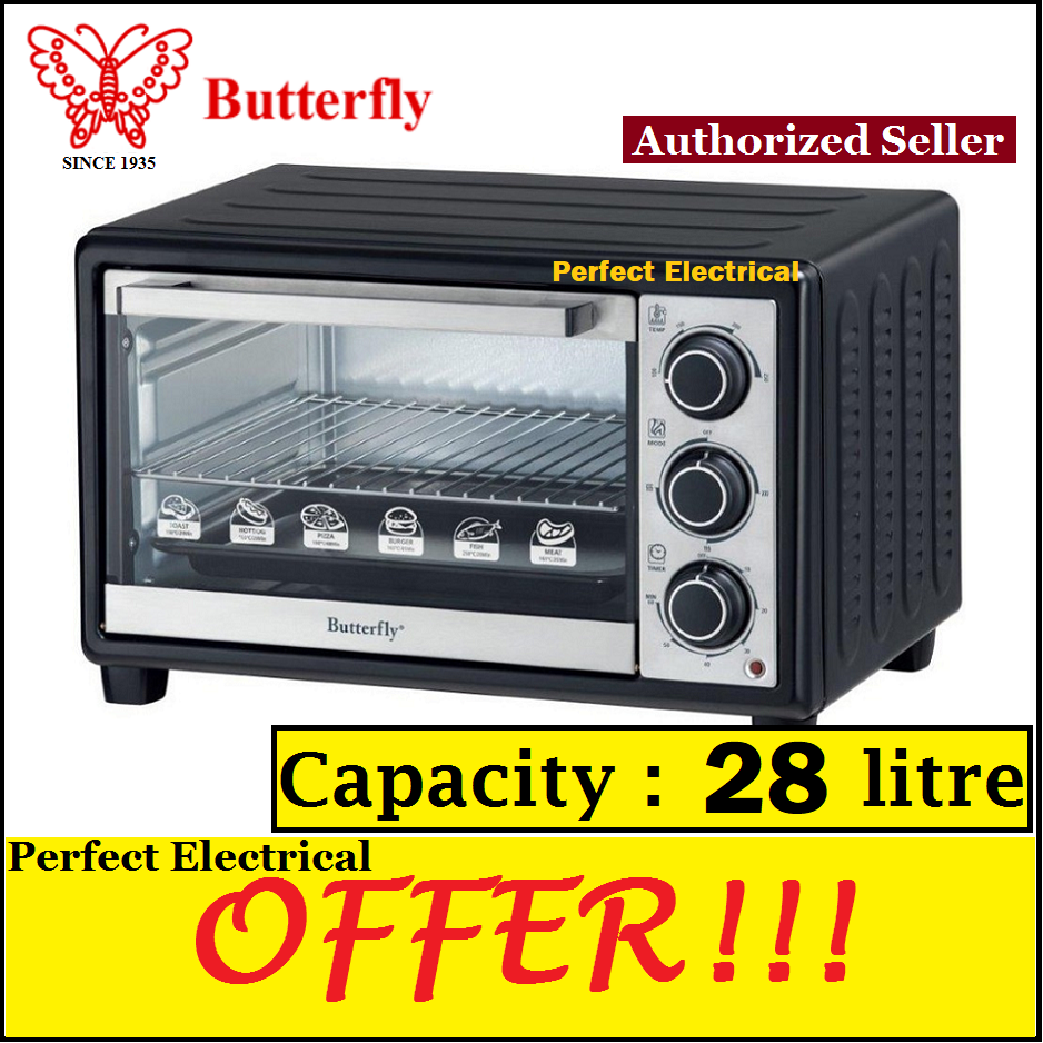 Butterfly Beo 5227 28l Electric Oven With Baking Function Lazada