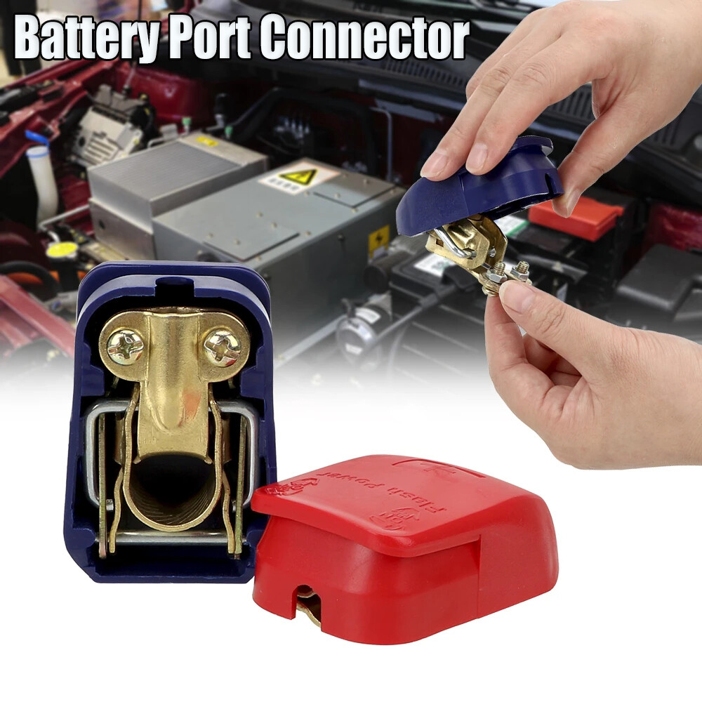 1 Pair Positive & Negative Electrode Quick Release Lift Off Connector Clamps Car Battery Terminals Car Accessories