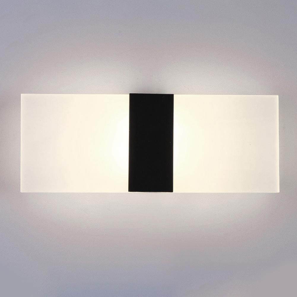 Acrylic Hiện Đại Sconce 3 W Đầu Giường Cho Phòng Khách Vuông Treo Tường Oval Đèn UV Mềm Mại