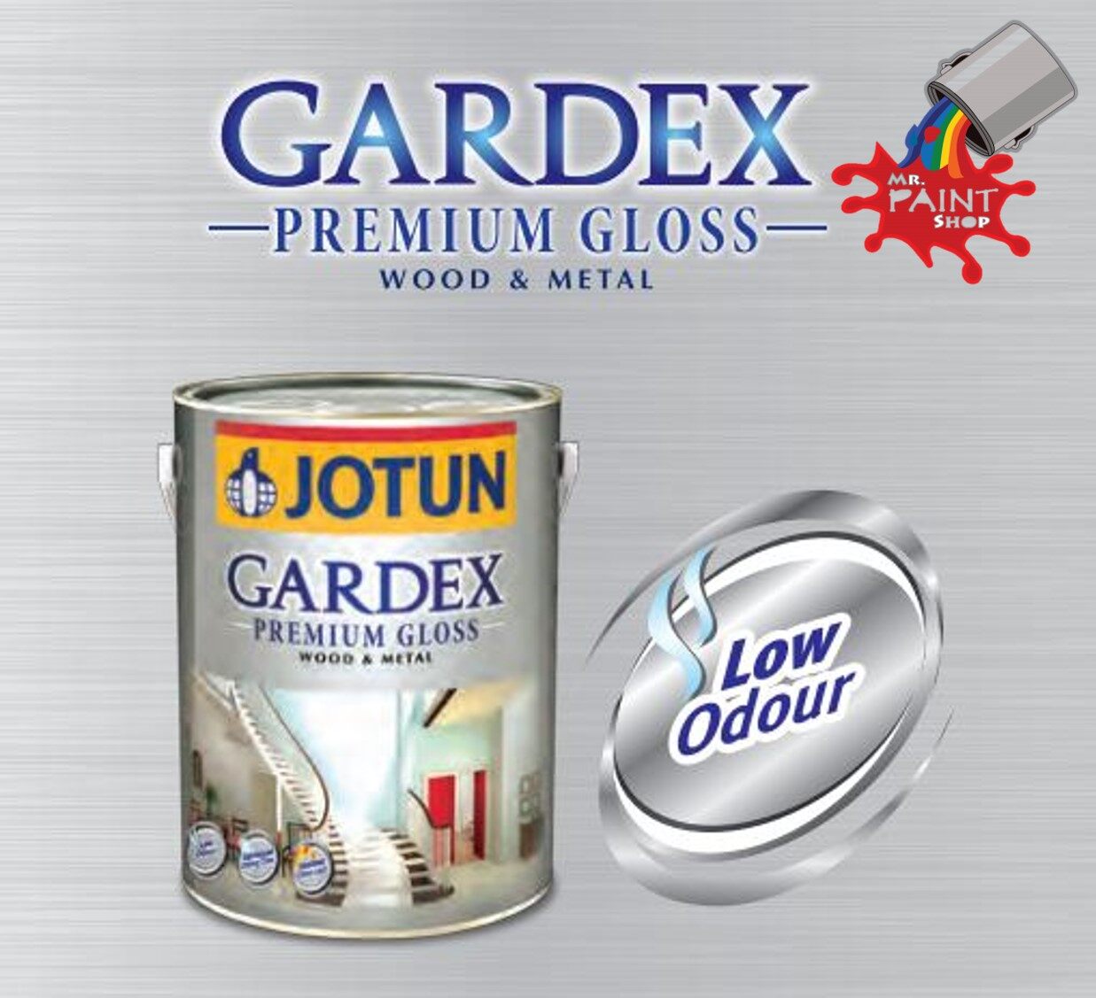 5l Jotun Gardex Premium Gloss 8003 Peppermint Lazada
