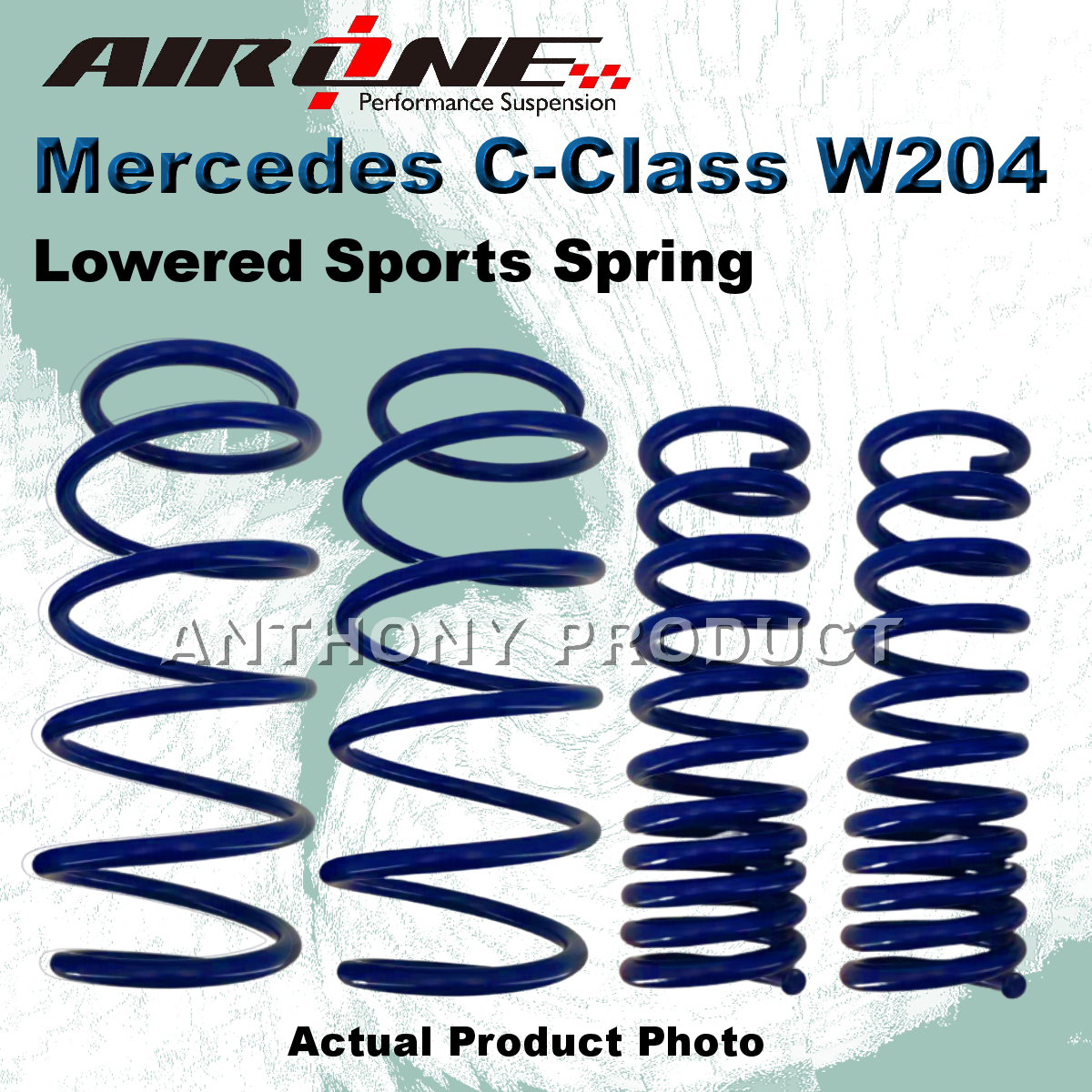 AST Lowering Springs 35mm/35mm W204 C-Class (07-14) (ASTLS-14-1237)