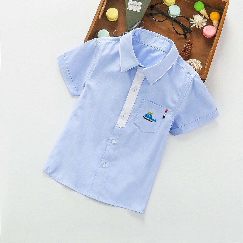 IENENS Kids Baby Boys Cotton Short Sleeve Tops Clothing Summer Fashion