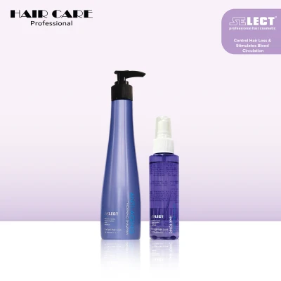 Select Anti Aging Shampoo 350ml + Anti Aging Hair Tonic 120ml - For Prevent Hair Loss & Hair Growth