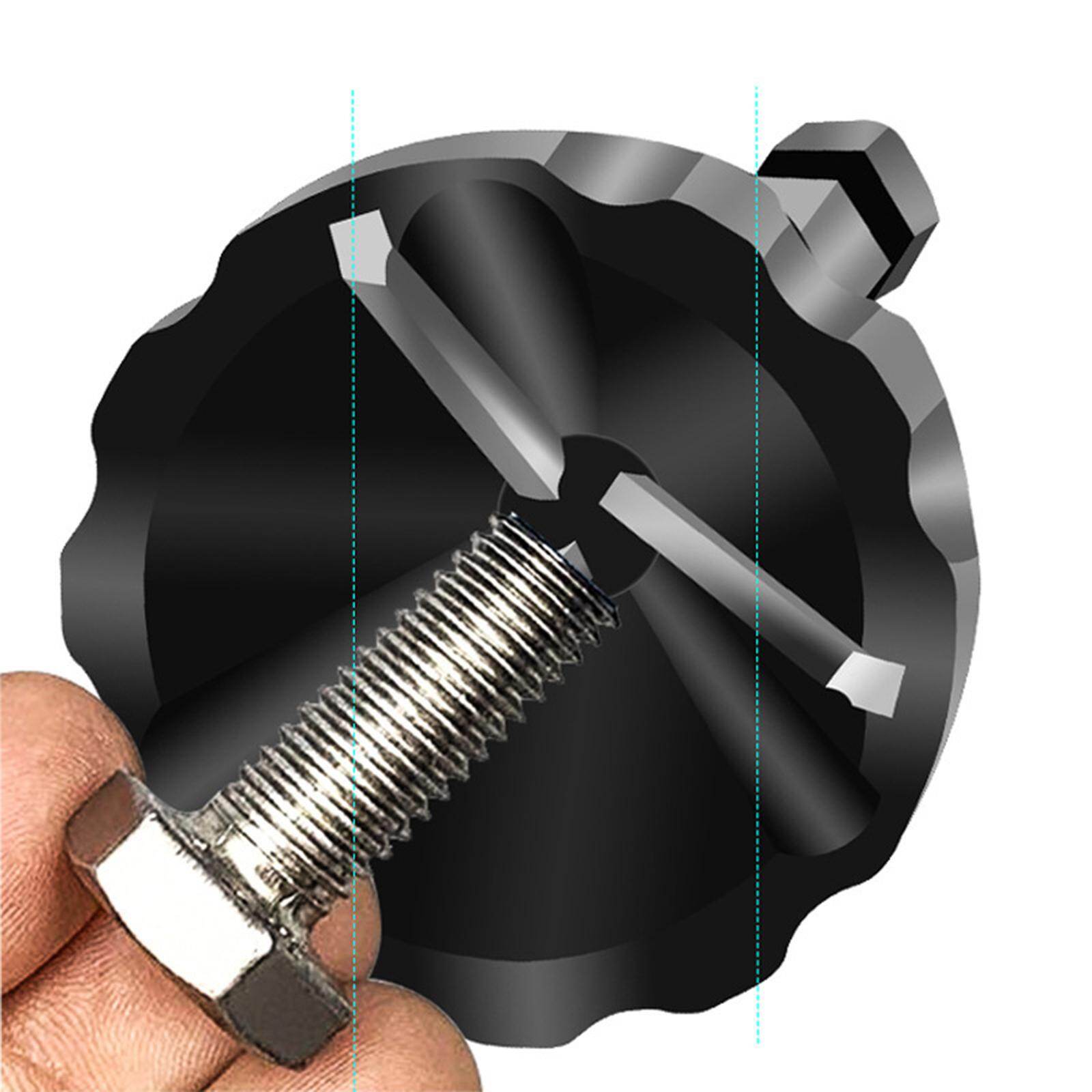 Baoblaze Chamfer Deburring Drill Bit Stainless Steel Remove Burr Tool Improved Sharpness Chamfering Drill Bit Tool for Stainless Steel Hardened Steel