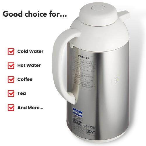 【Ready Stock】 [Direct from Japan] Zojirushi AGLB10SA Glass Magic bottle Desktop pot Keep Warm