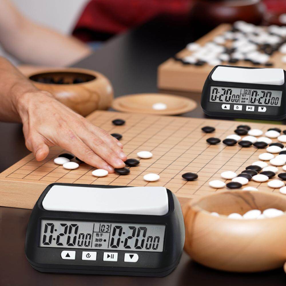 Professional Board Game Stopwatch Count Up Down Competition Hour Meter Table Games Chess Clock Timer for International Chess