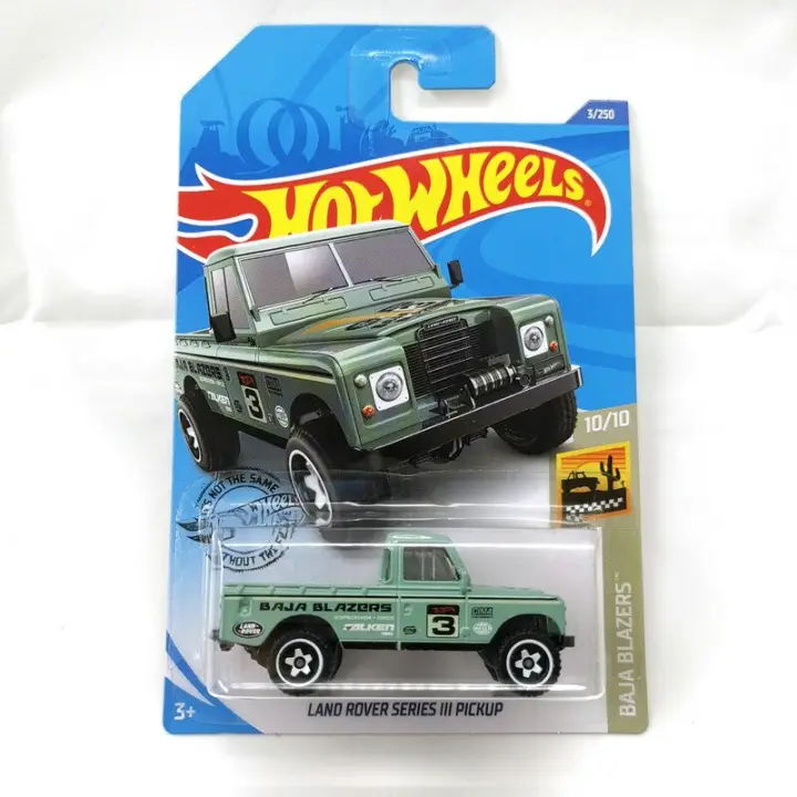 land rover series iii pickup hot wheels